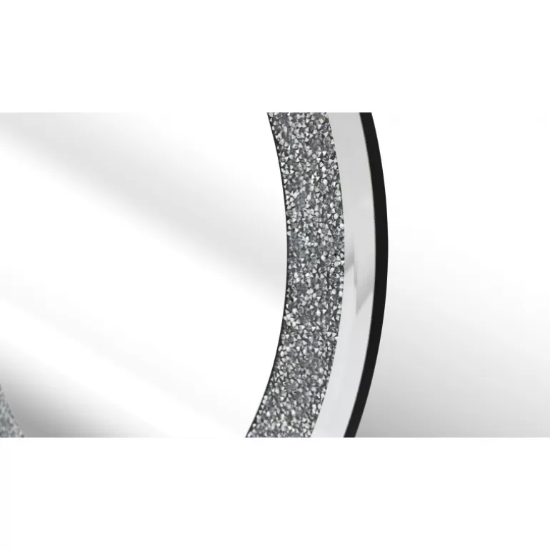 Miroir rond mural à strass - Manihi Ø80<Meubles Moss Sale