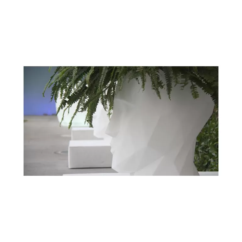 Pot de fleur contemporain en polyéthylène design Vondom - Adan 100 cm<Meubles Moss Best Sale
