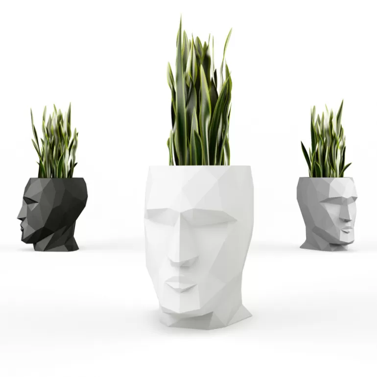 Pot de fleur contemporain en polyéthylène design Vondom - Adan 100 cm<Meubles Moss Outlet