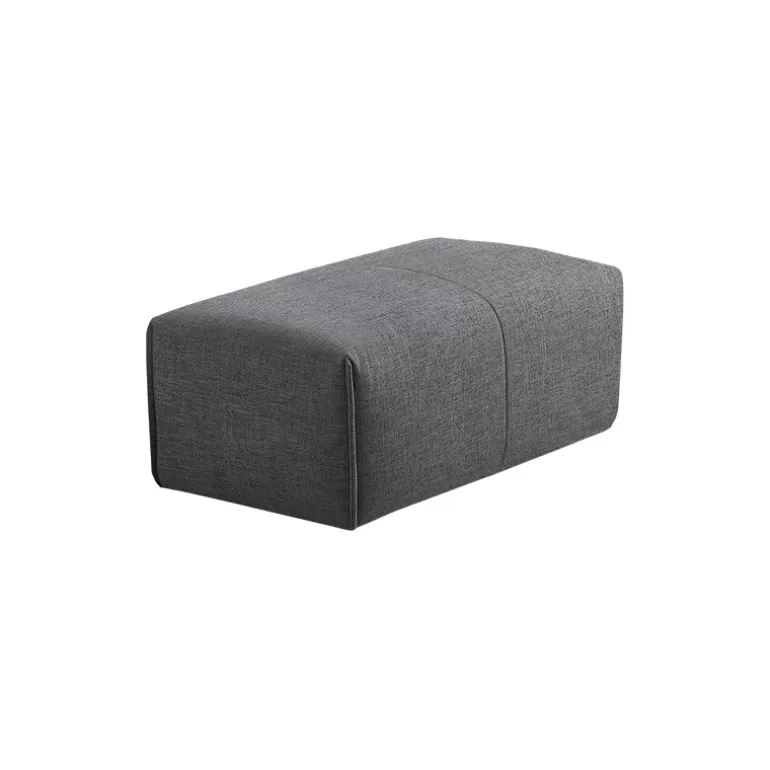 Pouf/ottoman tissu - Ikalis<Meubles Moss Online