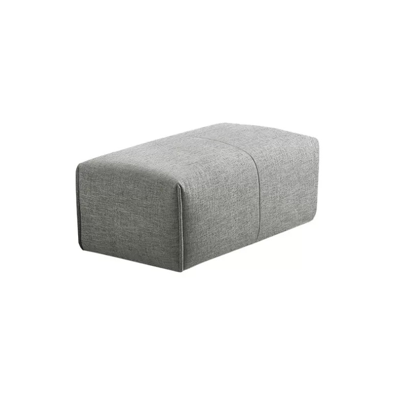 Pouf/ottoman tissu - Ikalis<Meubles Moss Outlet