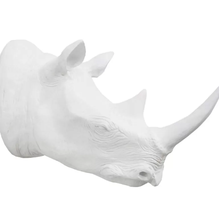 Rhino - Statue tête de rhinocéros design<Meubles Moss Outlet
