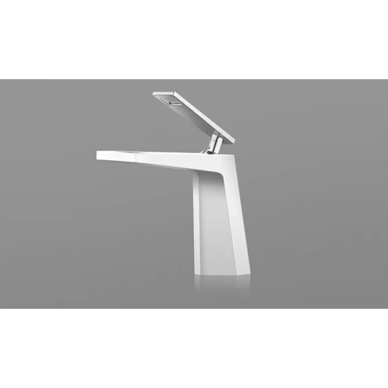 Robinet Blanc pour meuble de salle de bain - Floy<Meubles Moss Shop