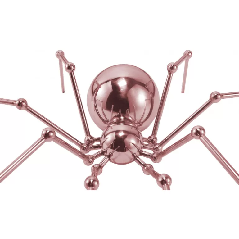 Statue d'araignée en Inox or rose - Arachnia<Meubles Moss Hot
