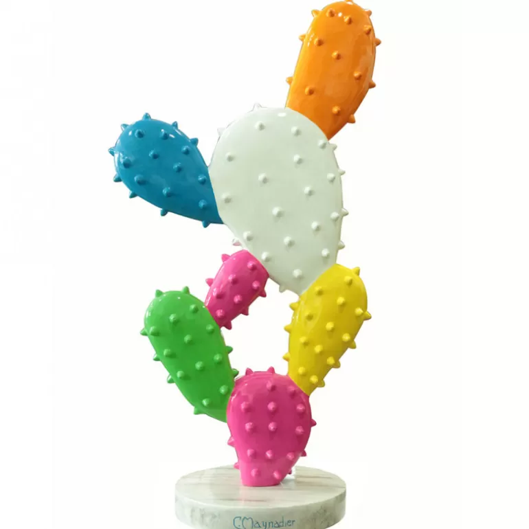 Statue multicolore intérieure/extérieure 150 cm - Cactus<Meubles Moss Hot