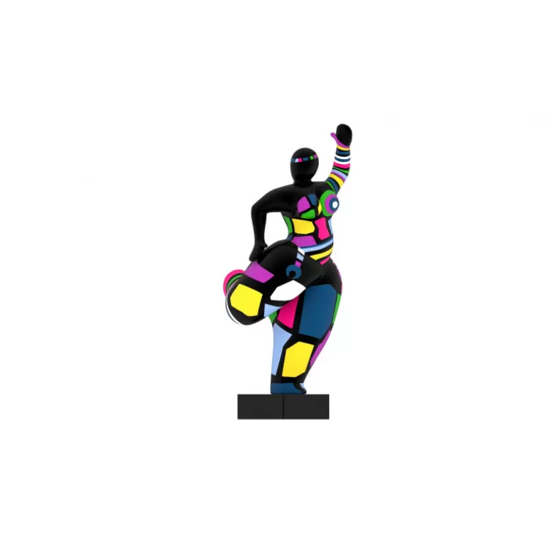 Statue multicolore intérieure/extérieure - Geek<Meubles Moss Sale