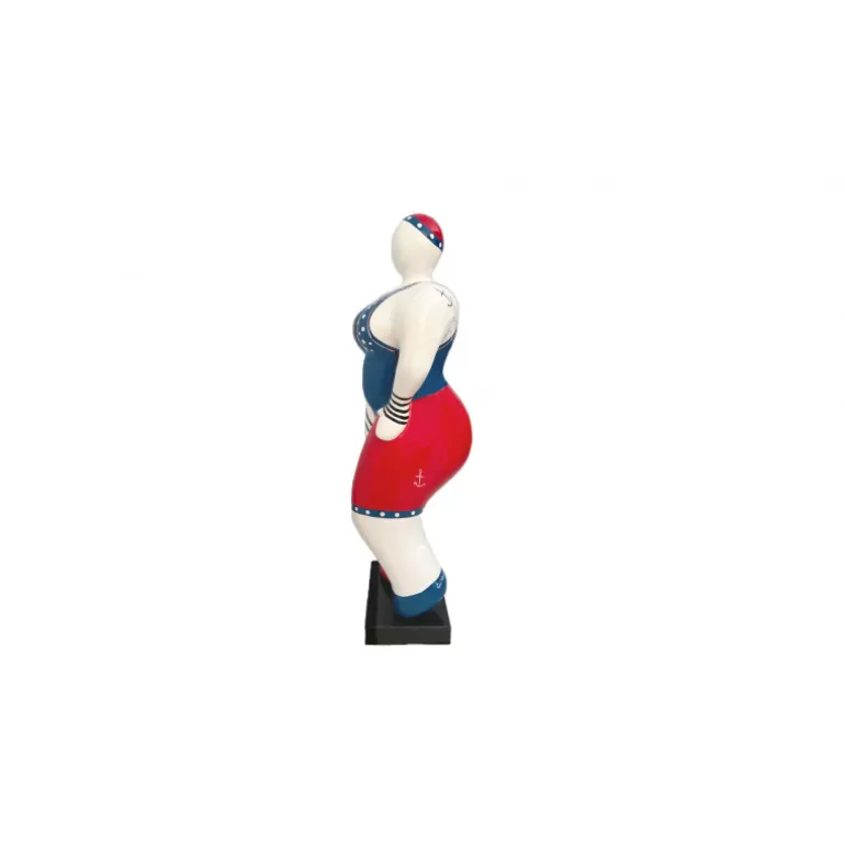 Statue ronde femme multicolore intérieure/extérieure- Sonia<Meubles Moss Cheap