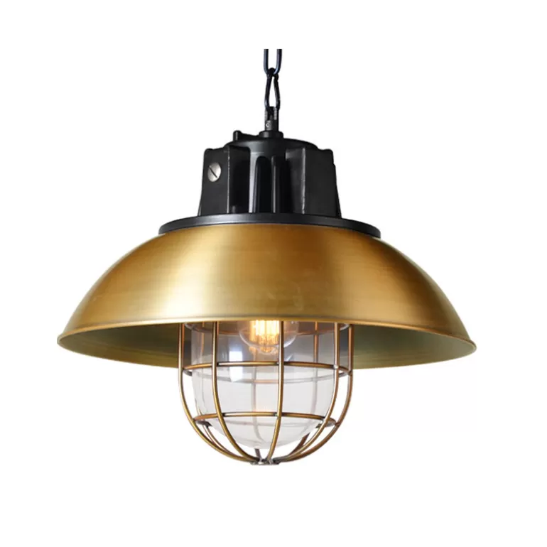 Suspension industrielle finition laiton - Kiery<Meubles Moss Best