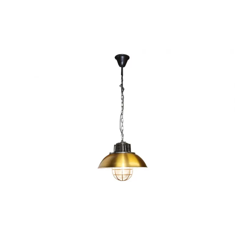 Suspension industrielle finition laiton - Kiery<Meubles Moss Best