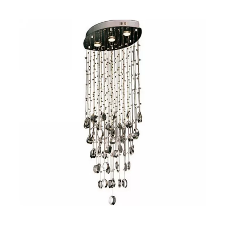 Suspension lustre pampilles - Stainless<Meubles Moss Cheap