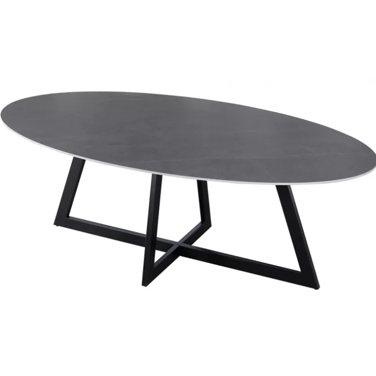 Table à manger en céramique ovale Louison<Meubles Moss Best