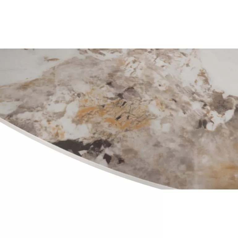 Table à manger en céramique ovale Louison<Meubles Moss Outlet