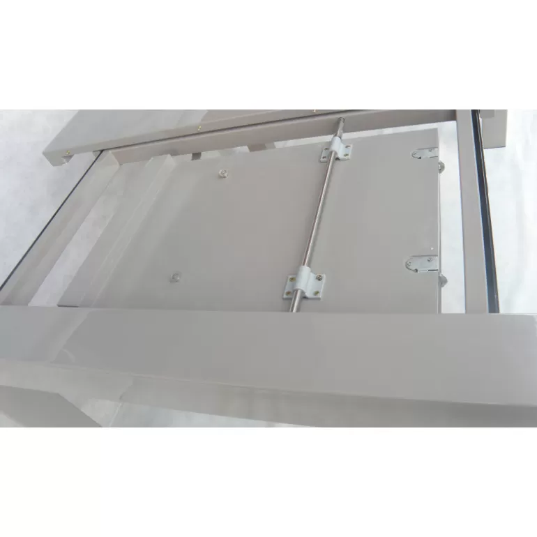 Table à manger haute extensible moderne et laquée - Kalis 140/200x140<Meubles Moss Best