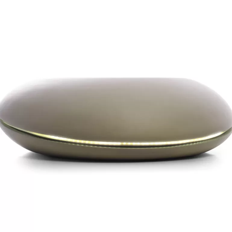 Table basse galet éclairage LED - Saturne Ø100<Meubles Moss Discount
