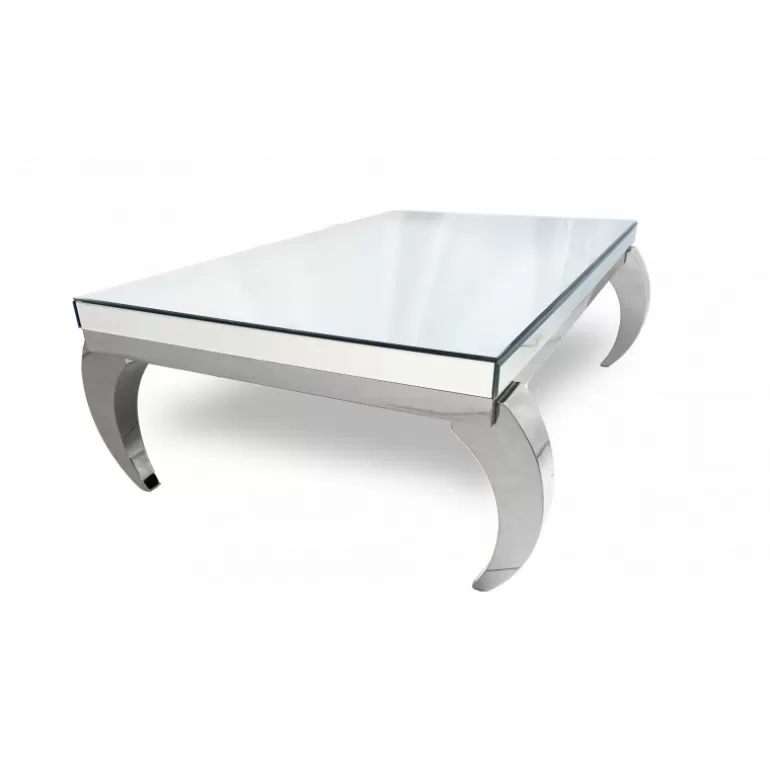 Table basse miroir rectangulaire - Raven 120x70<Meubles Moss Flash Sale