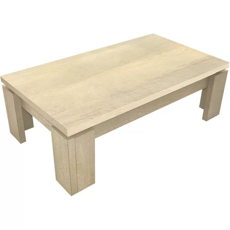 Table basse rectangulaire bois clair - Ankmar 125x70<Meubles Moss Sale