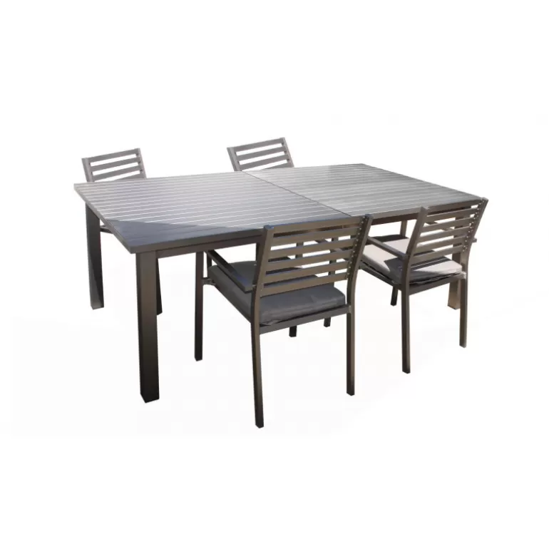 Table de jardin à rallonges en aluminium 3 mètres - Irwan<Meubles Moss Fashion
