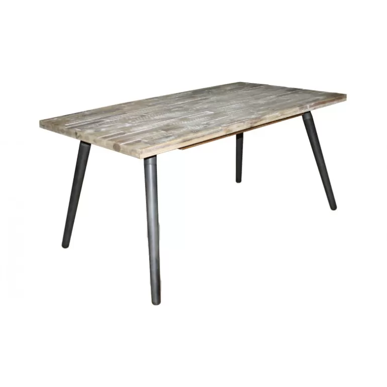 Table de salle à manger en bois massif d'acacia - Bodenn 200x100<Meubles Moss Flash Sale