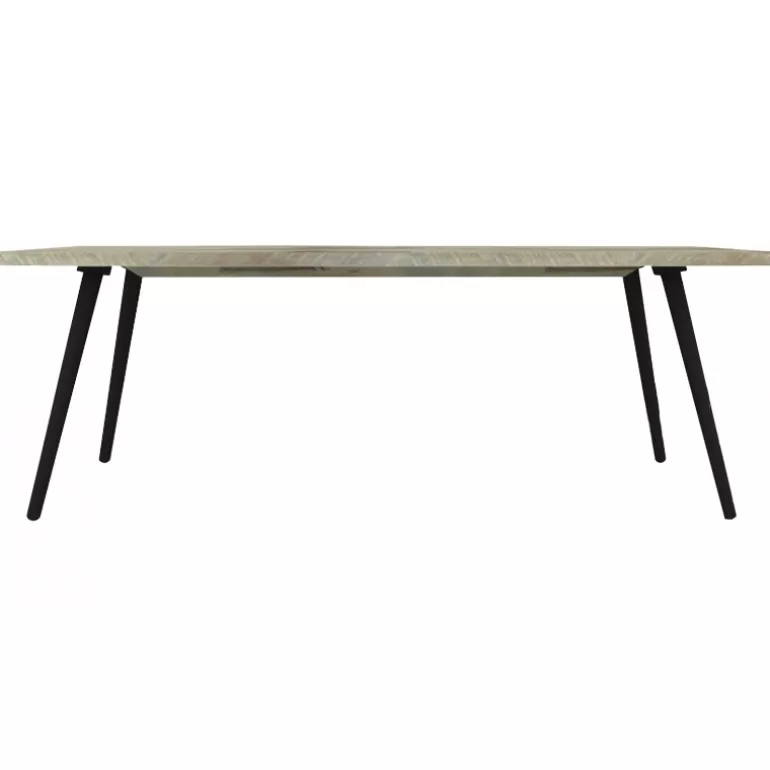 Table de salle à manger en bois massif d'acacia - Bodenn 200x100<Meubles Moss Flash Sale