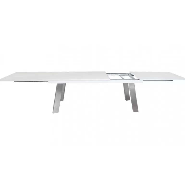 Table de salle à manger extensible 16 personnes laqué - Muonio 220/400x100<Meubles Moss Cheap