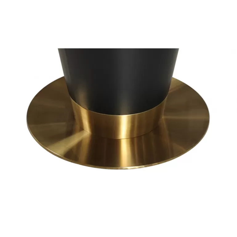 Table ronde plateau en céramique pied metal - Naples Ø150<Meubles Moss Sale