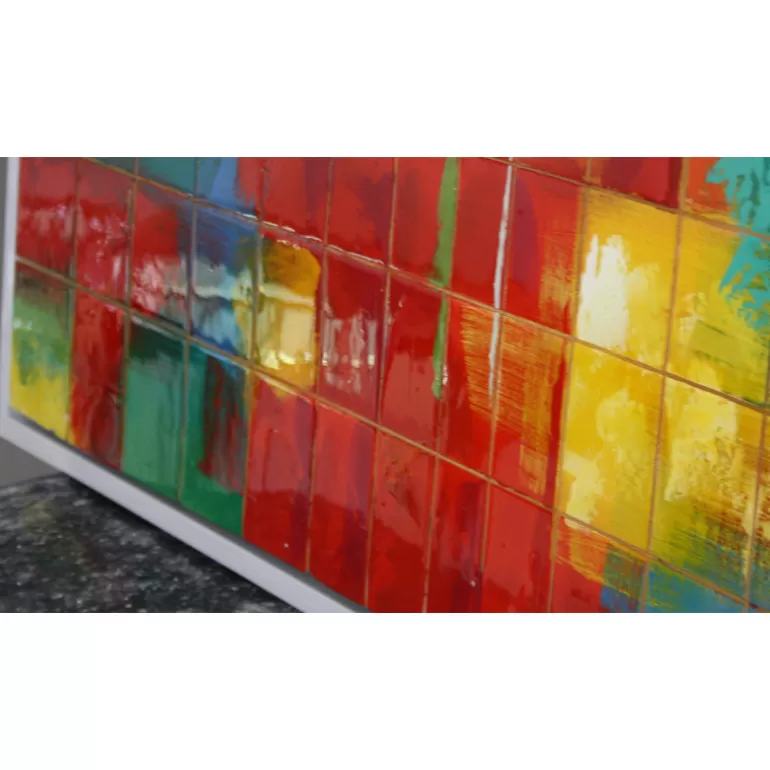 Tableau peinture à l'huile 120x80 cm finition glossy - Soudak<Meubles Moss Cheap