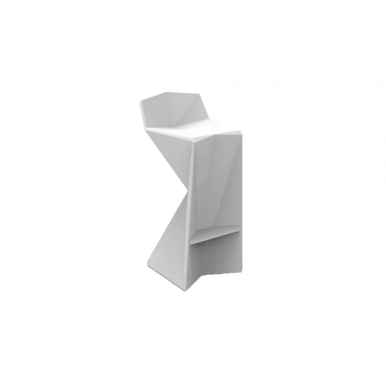 Tabouret de bar contemporain en polyéthylène design Vondom - Vertex 72cm<Meubles Moss Hot