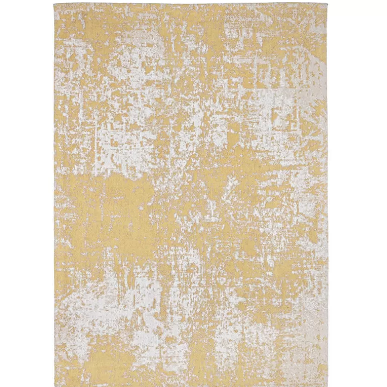 Valence - Tapis en coton 140 x 200 cm moutarde<Meubles Moss Cheap